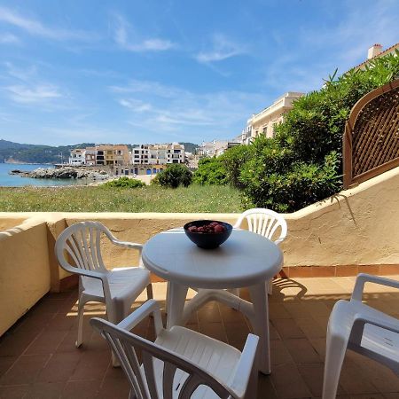 Playa Canadell Mar P Primera Linea De Mar Con Terraza Calella De Palafrugell Eksteriør bilde